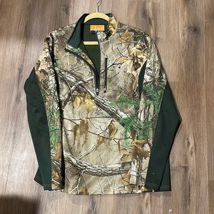 Habit pullover 1/4 zip realtree XTRA Camo